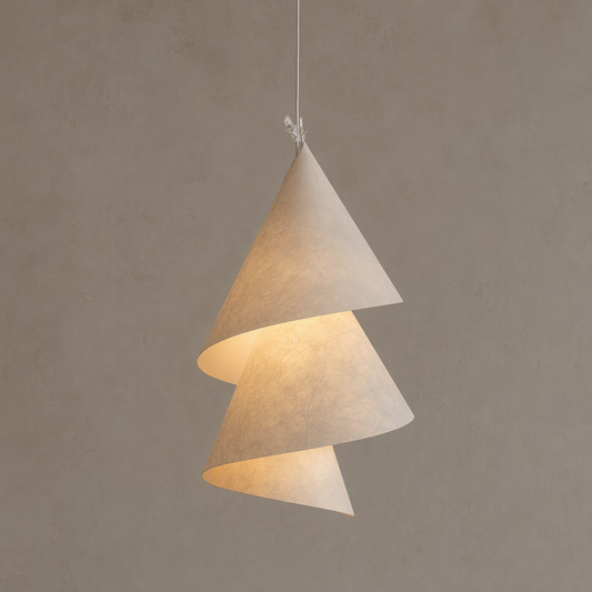 
Spiral Paper Pendant Light