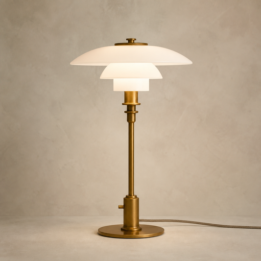 
Tiered Opal Glass PH Table Lamp