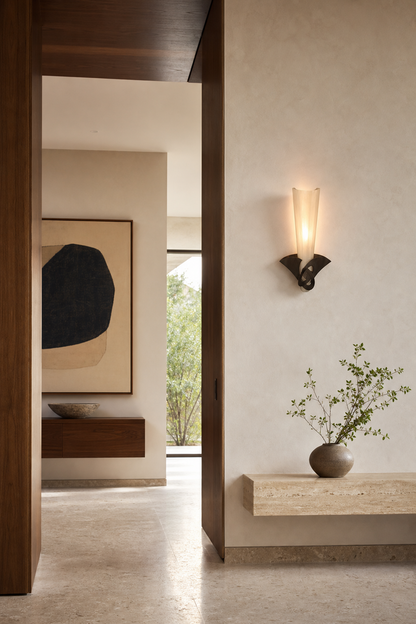 Phantom Handmade Glass Wall Sconce