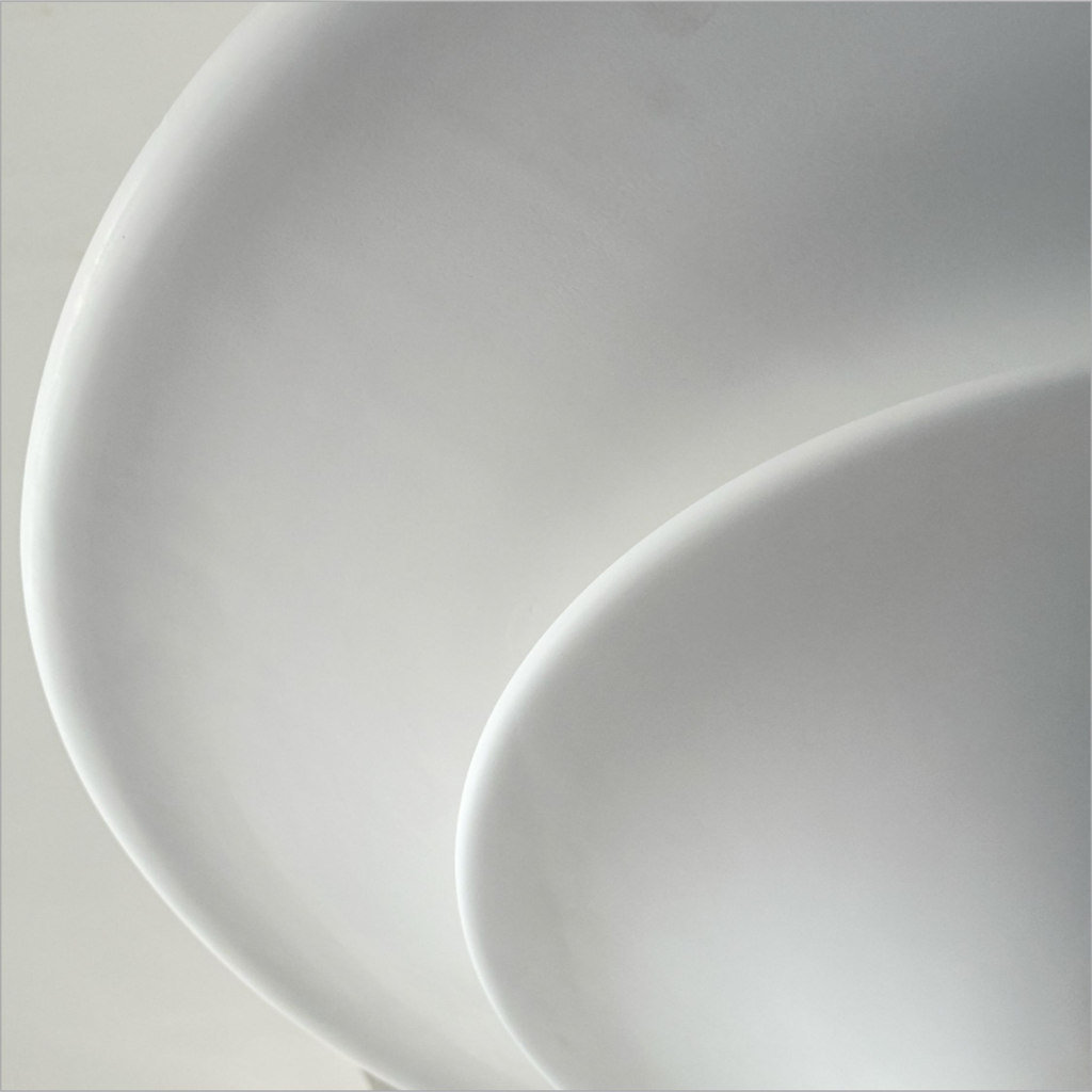 
Sculptural Double-Tier Plaster Wall Sconce