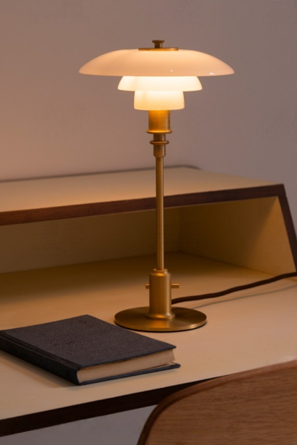 Tiered Opal Glass PH Table Lamp